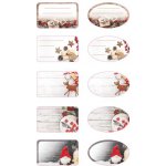 SAMOLEPKY NA DÁRKY, VANOČNÍ, 96KS – Hledejceny.cz