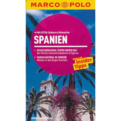 Marco Polo reisefuhrer edice průvodce Spanien německy
