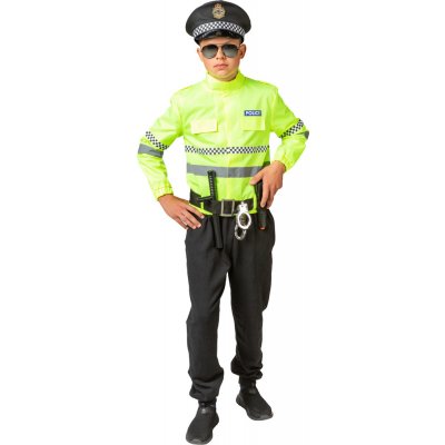 Skrytý břicho Lepkavý dětská policejní košile Důstojník Atlas Lákat