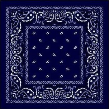 Bandana šátek tmavě modrá