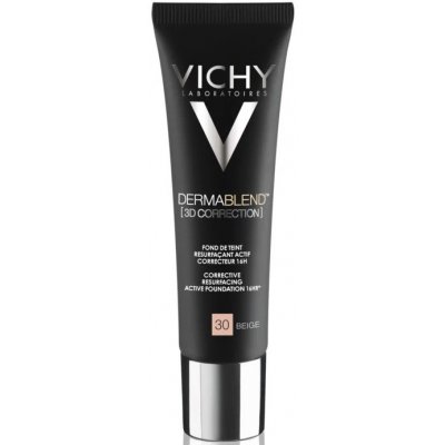 Vichy Dermablend 3D Correction korekční vyhlazující make-up SPF25 odstín 30 Beige 30 ml