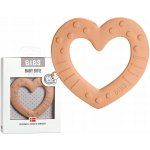 Bibs Baby Bitie Heart Peach – Zboží Dáma