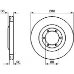 Brzdový kotouč BOSCH 0 986 478 437 (0986478437) – Sleviste.cz