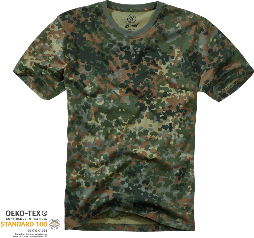 US T Shirt BRANDIT flecktarn