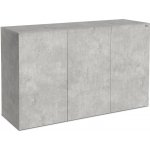 Diversa stolek Aquatic 120 x 40 x 90 rovný, beton – Zboží Dáma