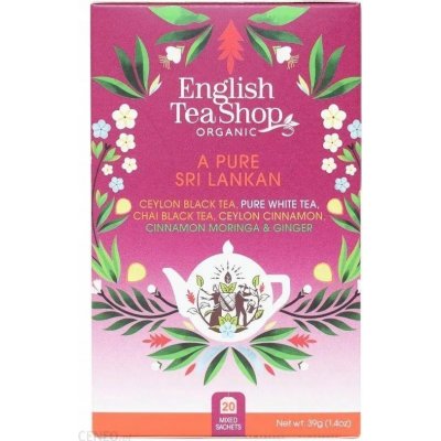 English Tea Shop Mix čajů Čistý Srilančan bio 20 ks 40 g – Zbozi.Blesk.cz