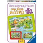 Ravensburger 051380 Malá zahradní zvířata 3x6 dílků – Zboží Dáma