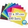 Folia 8960 Origami papír 70 g/m2 10 x 10 cm 500 archů v 10 ti barvách