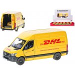 Kinsmart Mercedes-Benz DHL 12,5 cm kov na zpětný chod – Zboží Dáma
