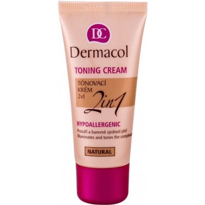 Dermacol Toning Cream 2in1 bb krém Natural 30 ml – Zbozi.Blesk.cz