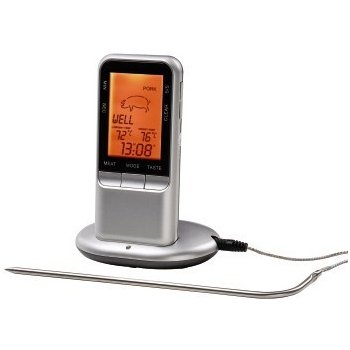 Xavax 111382 digitální teploměr na potraviny a nápoje, s časovačem,  bezdrátový senzor Černá Stříbrná CZ od 649 Kč - Heureka.cz