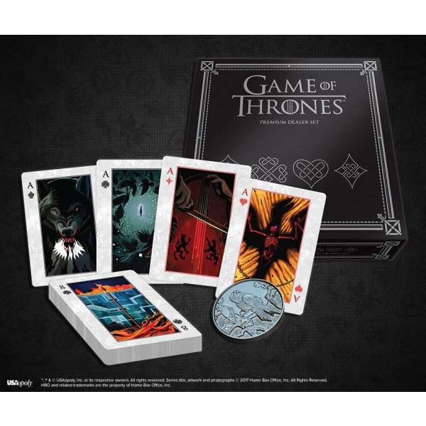 Karetní hra USAopoly Game of Thrones: Luxusní hrací karty