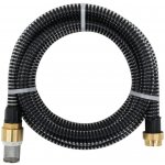 Greatstore Sací hadice s mosaznými konektory 20 m 25 mm černá – Sleviste.cz