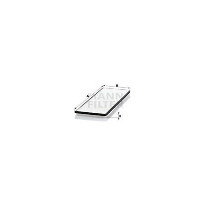 Filtr, vzduch v interiéru MANN-FILTER CU 4251 (CU4251) – Hledejceny.cz