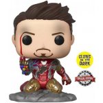 Funko Pop! Avengers Endgame Iron Man I Am Iron Man Glows in the Dark – Zboží Mobilmania