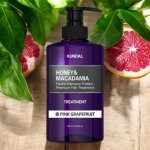 KUNDAL Honey & Macadamia Treatment kůra na vlasy Pink Grapefruit 500 ml – Hledejceny.cz
