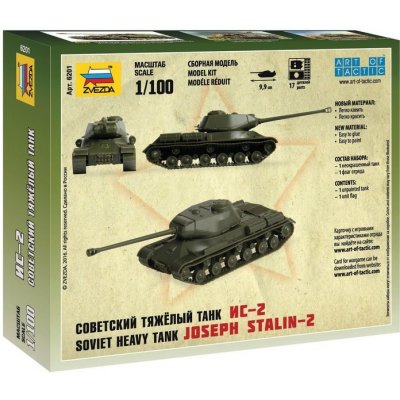 Zvezda Wargames WWII tank 6201 IS 2 Stalin 1:100 – Zbozi.Blesk.cz
