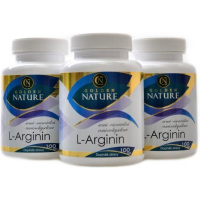 Golden Nature L-Arginin 300 kapslí