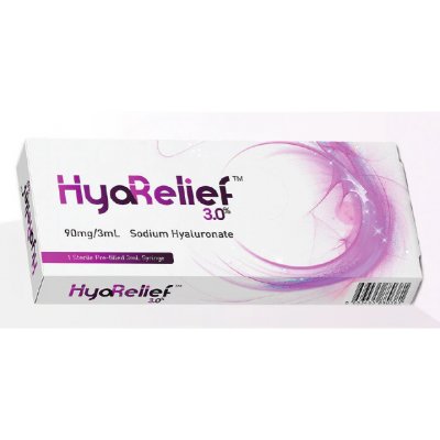 HyaRelief 3% gel hyaluronátu sodného 90 mg předplněná stříkačka 3 ml – Hledejceny.cz