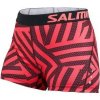 Dámské šortky Salming Energy Shorts Women Coral/All Over Print