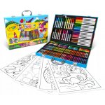 Crayola Výtvarná Sada v Kufříku 155 dílů Pastelky – Hledejceny.cz
