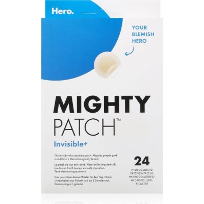 Hero. Mighty Patch INVISIBLE+ náplasti 24 ks light – Hledejceny.cz