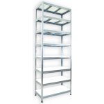 Biedrax Regál 35 x 90 x 240 cm 8 polic – Hledejceny.cz