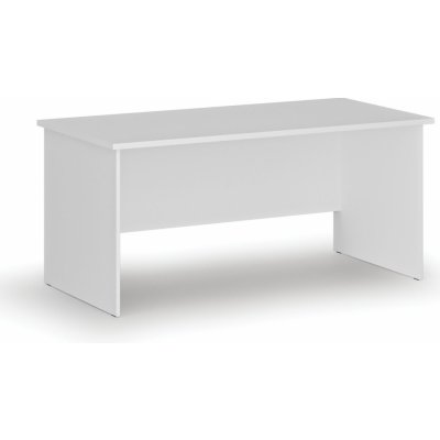 PRIMO Kancelářský psací stůl rovný WHITE, 1600 x 800 mm, bílá – Zboží Mobilmania