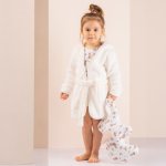 Dětský župan se zipem krémový – Zboží Mobilmania