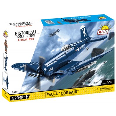 Cobi 2417 Stíhací letoun F4U-4 Corsair - Korean War – Zboží Dáma