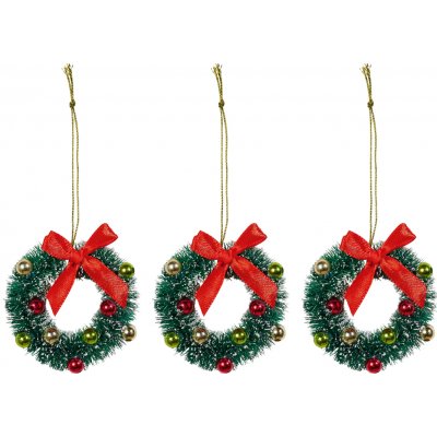 LIVARNO home Vánoční dekorace Ozdoby na věnce 3 kusy – Zboží Dáma