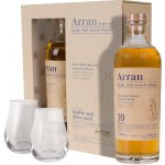 Arran 10y 46% 0,7 l (dárkové balení 2 sklenice) – Hledejceny.cz