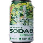 Prager's Soda Yuzu a limeta 330 ml – Hledejceny.cz