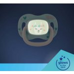 Canpol Babies symetrický silikon dudlík svítící Exotic Panda růžová – Zboží Dáma