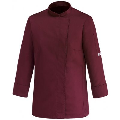 Egochef Donna dlouhý rukáv dámský bordový S – Sleviste.cz