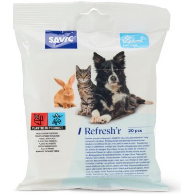 Savic Refresh'r ubrousky Sensitive 5 x 20 ks – Hledejceny.cz