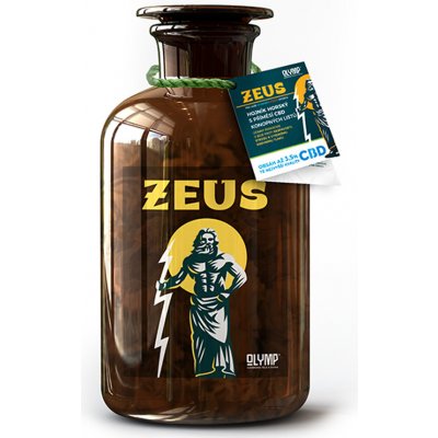 CzechCBD Zeus Exclusive konopná bylinná směs s CBD 50 g – Zbozi.Blesk.cz