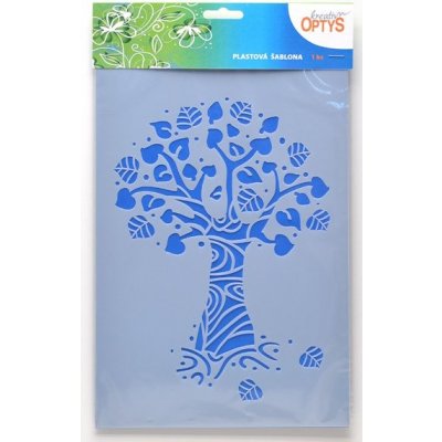Optys Šablona strom 20x30cm – Zboží Dáma