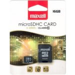 Maxell microSDHC 16 GB CL10 854717 – Zboží Živě