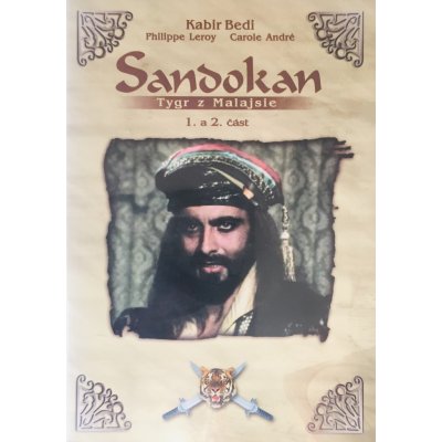 Sandokan - Tygr z Malajsie - 1. a 2. část DVD