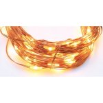 ACA Lighting LED dekorační řetěz 1.2m 12LED 2xAA teplá bílá bez funkcí měď – Hledejceny.cz