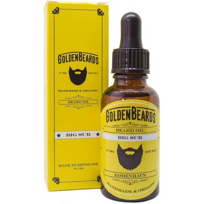 Golden Beards Big Sur olej na vousy (Handmade & Organic) 30 ml – Zboží Dáma