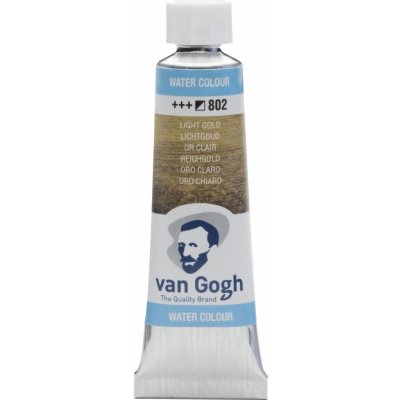 Van Gogh Akvarelová barva v tubě10 ml 802 Light Gold – Zboží Dáma