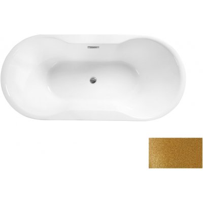Besco Navia 140 x 75 cm VANNAVIA140G1 – Hledejceny.cz