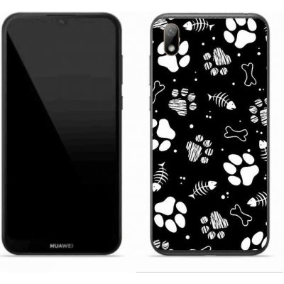 Pouzdro mmCase Gelové Huawei Y5 (2019) - psí tlapky – Zboží Mobilmania