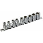 Hlavice nástrčné vnitřní TORX , sada 9ks, CrV, GEKO G10160 – Zboží Mobilmania