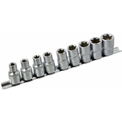Hlavice nástrčné vnitřní TORX , sada 9ks, CrV, GEKO G10160 – Zboží Mobilmania