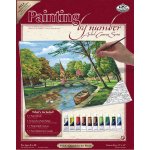 Royal Langnickel Malování podle čísel Kostel u řeky – Zbozi.Blesk.cz