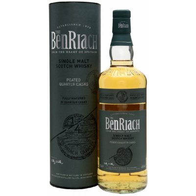 BenRiach Peated Quarter Casks 46% 0,7 l (tuba)