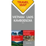 Vietnam Laos Kambodža 1:1,4M TravelMap